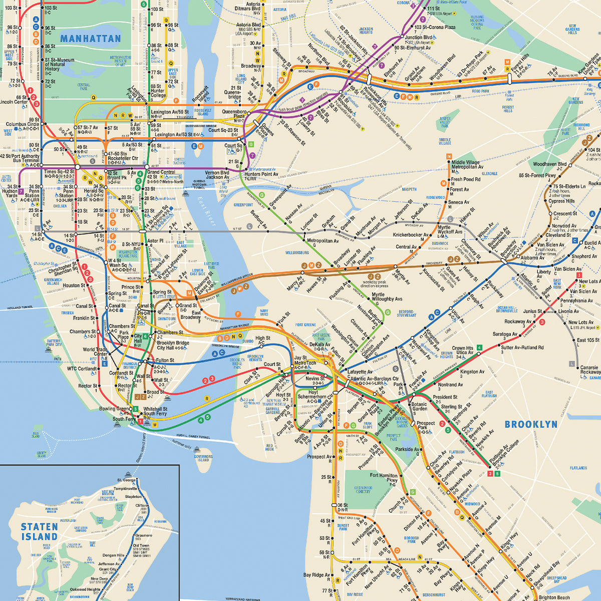 Transit Maps – New York Puzzle Company