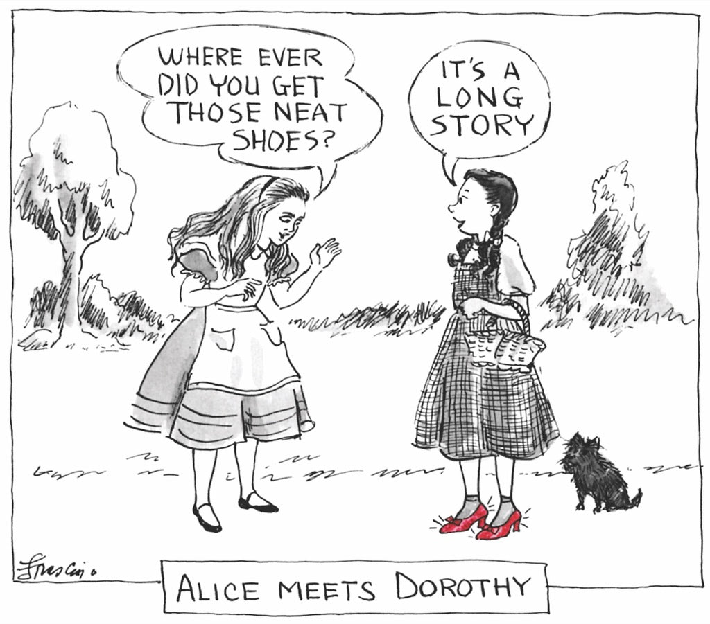 Alice Meets Dorothy Mug