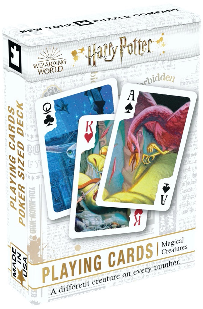 Harry Potter Beasts Playing Cards