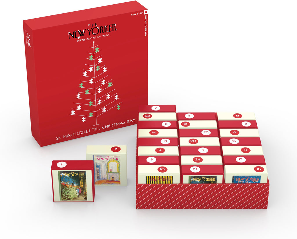人気特価激安 - Calendar Advent Yorker New Set New – Puzzles Mini 24 of クリスマス