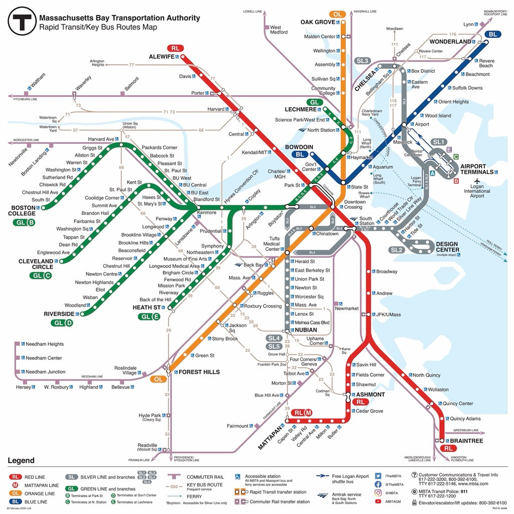 Boston T Map Mini